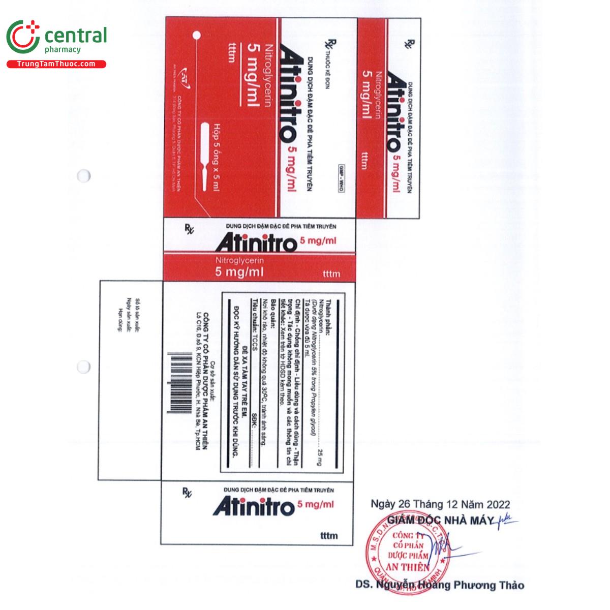 atinitro 5 mg ml 3 Q6888