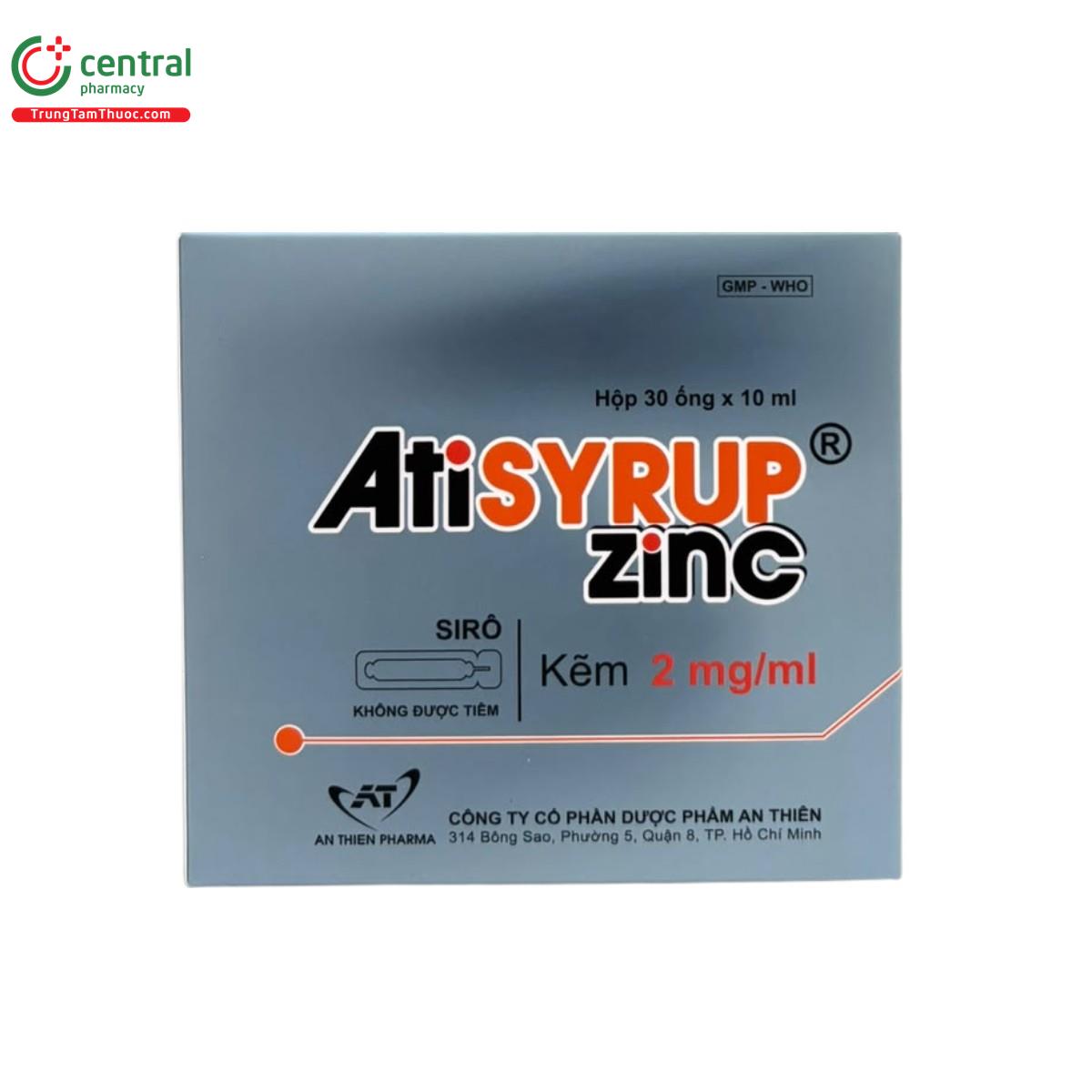 atisyrup zinc 1 N5882 atisyrup zinc 1 N5882
