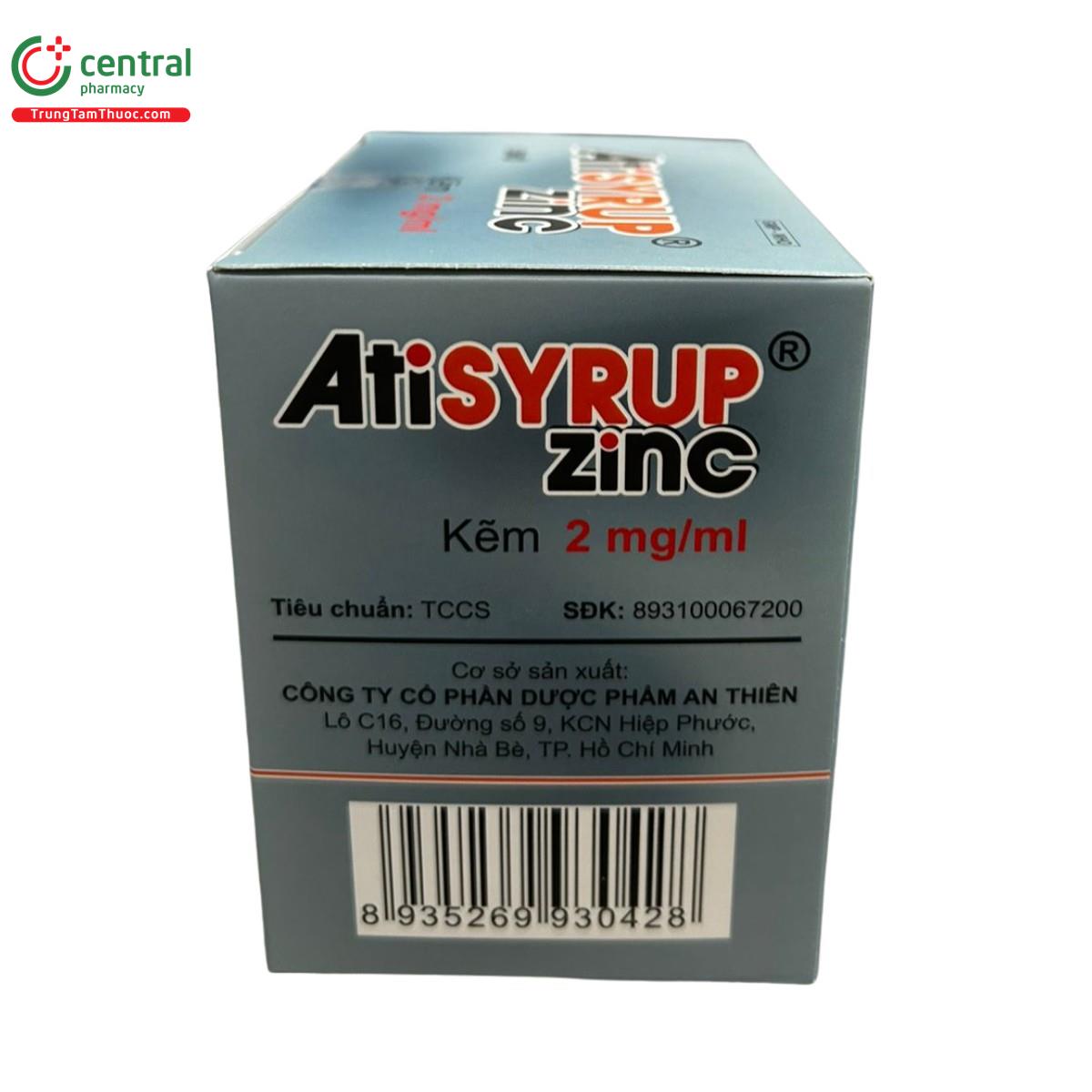 atisyrup zinc 2 S7436
