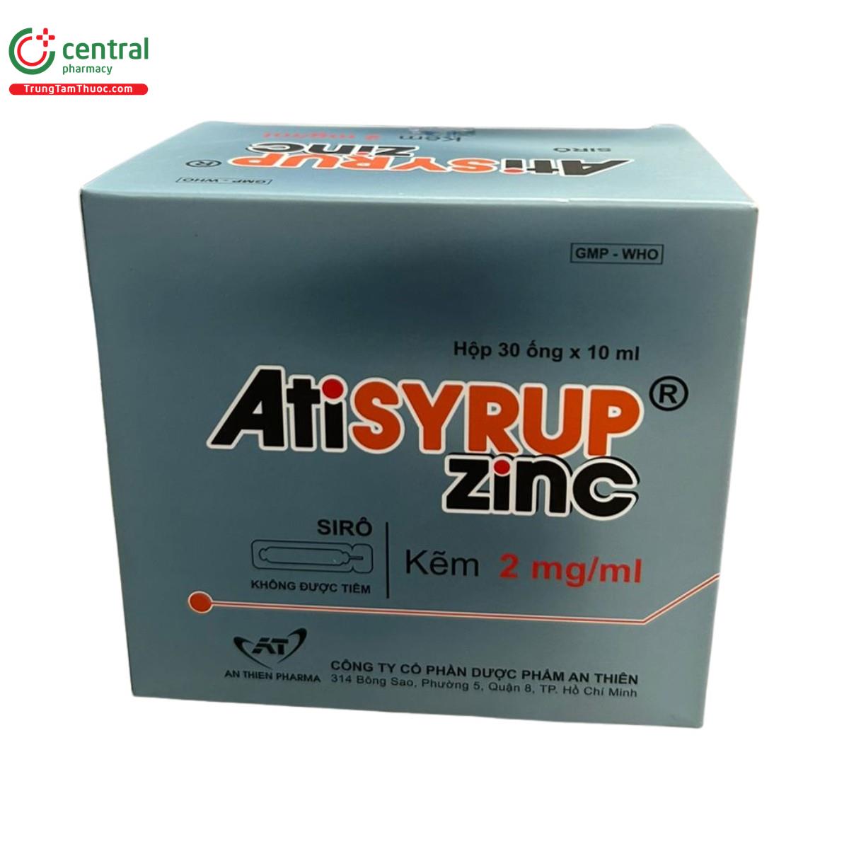 atisyrup zinc 5 O5120