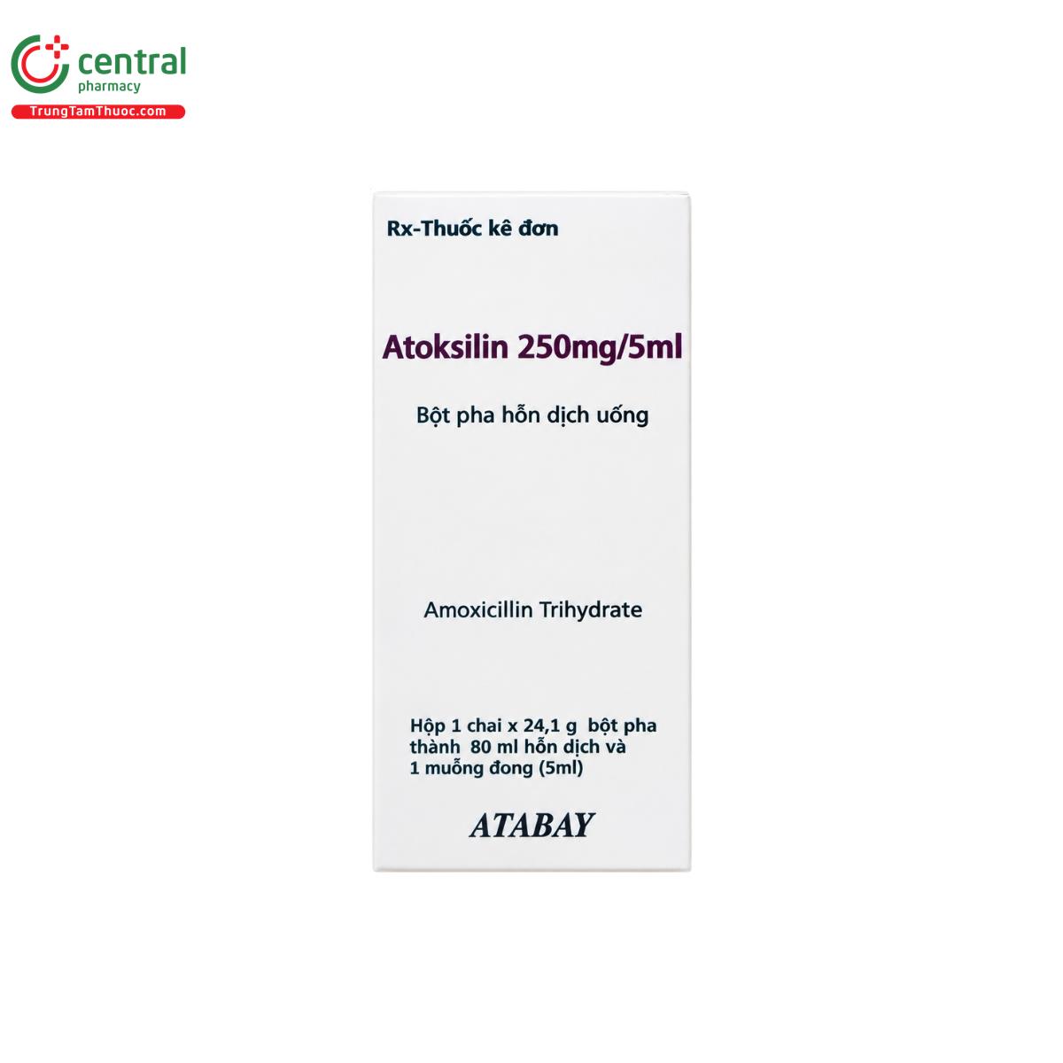 atoksilin 250mg 5ml 1 Q6415 atoksilin 250mg 5ml 1 Q6415