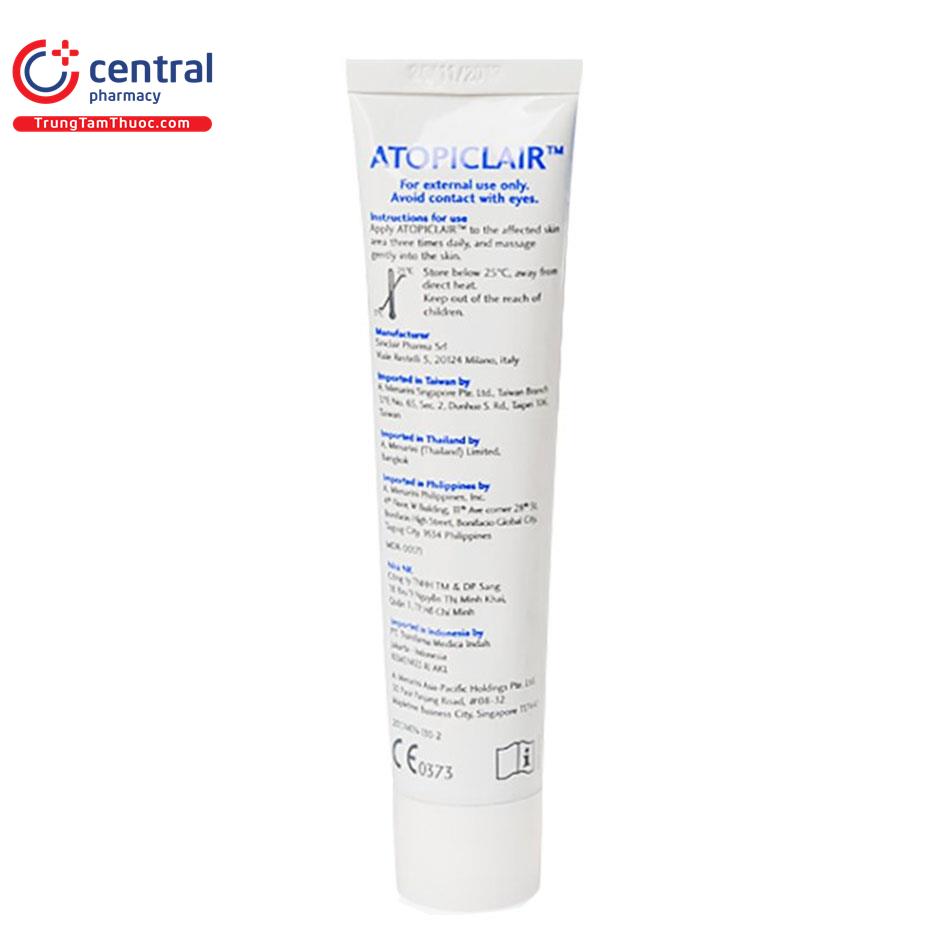 atopiclair cream 40ml 8 K4263