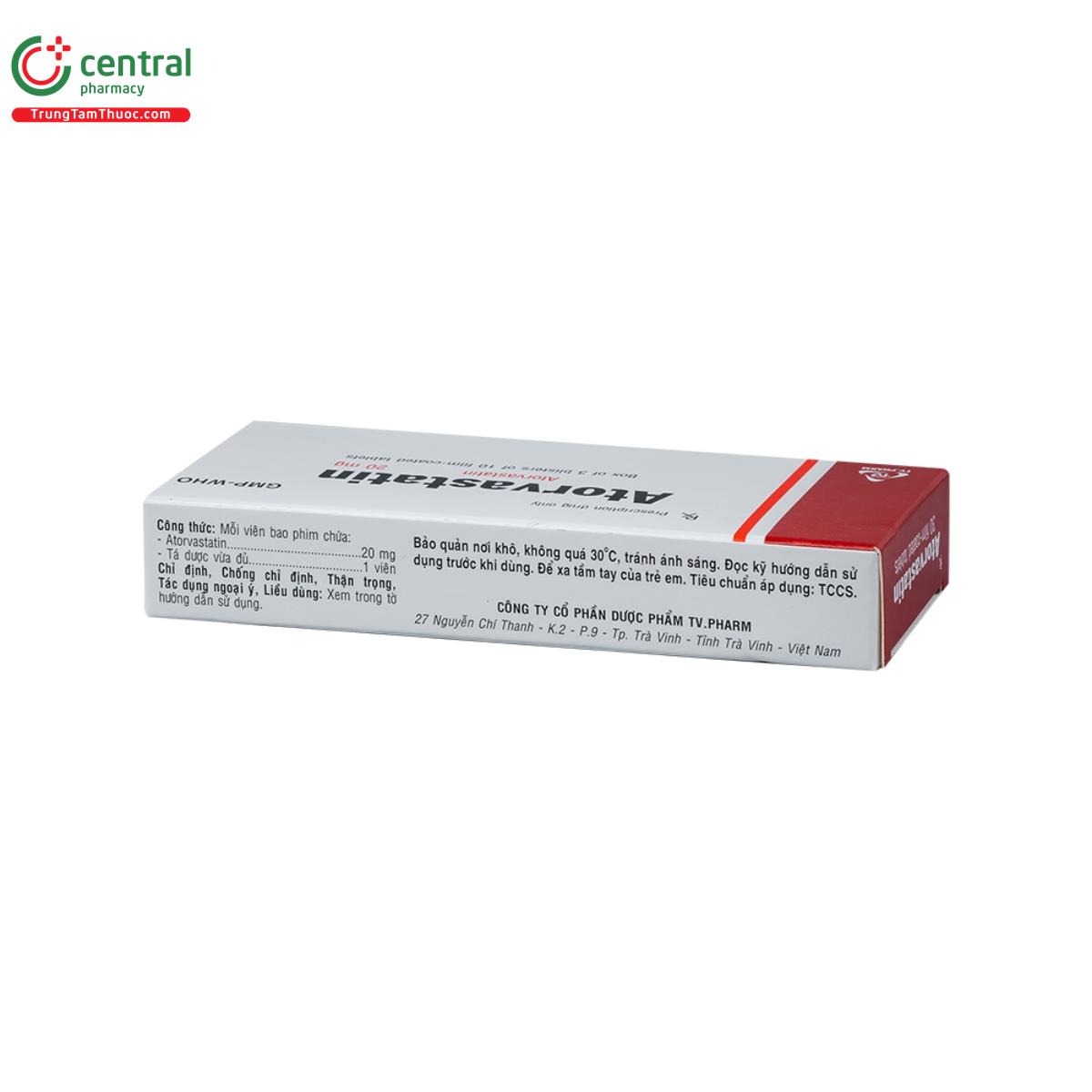 atorvastatin 20mg tv pharm 12 B0886