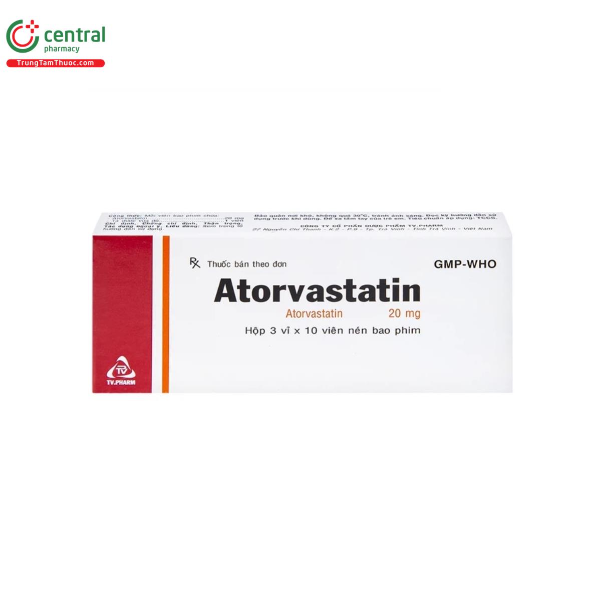 atorvastatin 20mg tv pharm 3 C0426