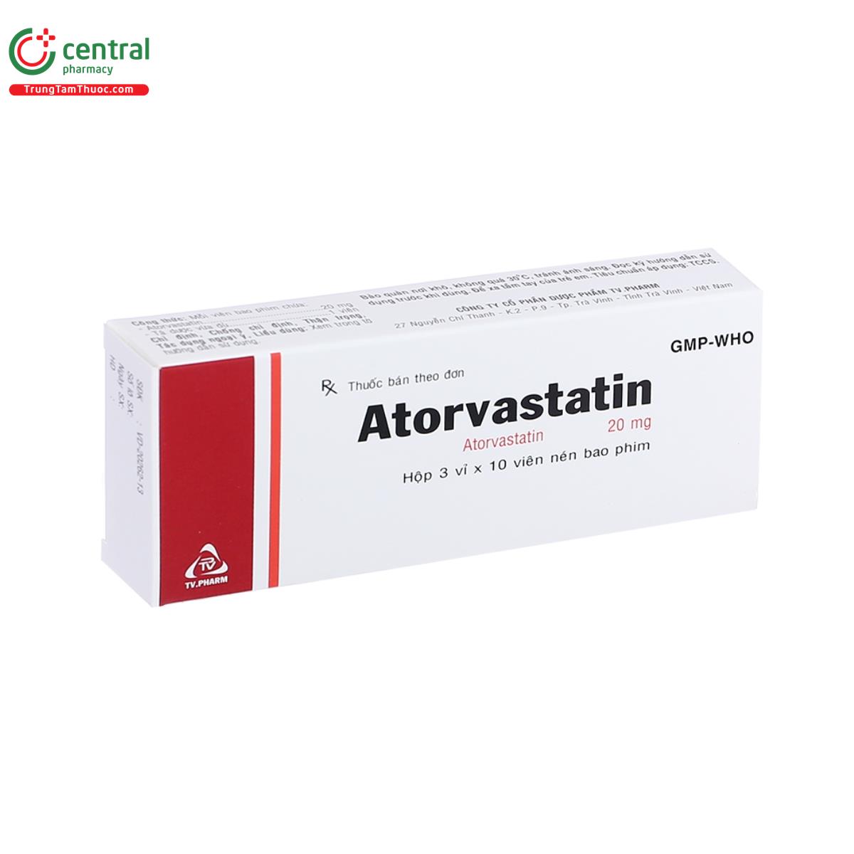 atorvastatin 20mg tv pharm 5 H2164