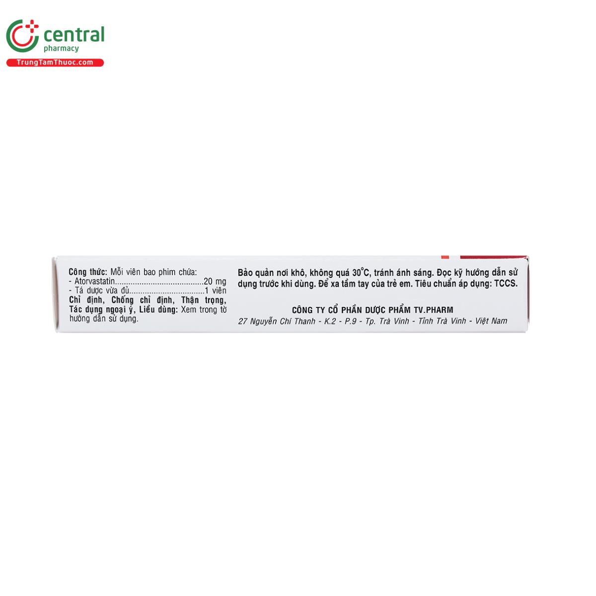 atorvastatin 20mg tv pharm 9 B0217