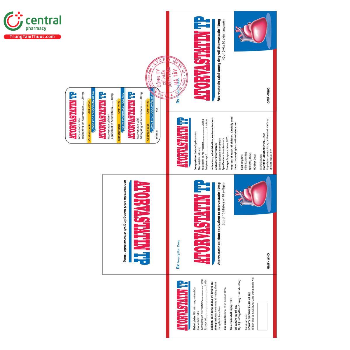 atorvastatin tp 10mg 3 M5702
