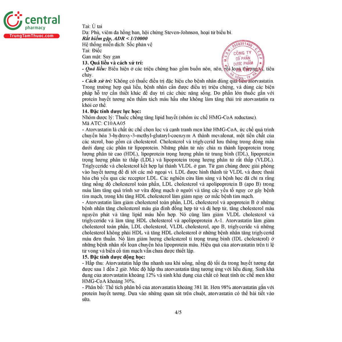 atorvastatin tp 10mg 7 J3841