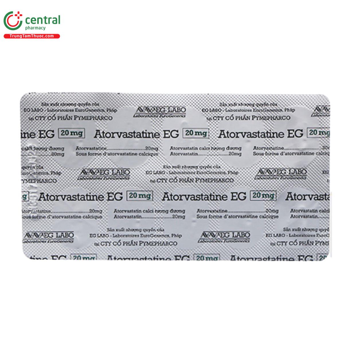 atorvastatine eg 20mg 4 K4685 atorvastatine eg 20mg 4 K4685