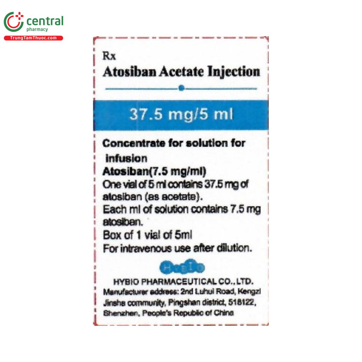 atosiban acetate injection 1 P6232