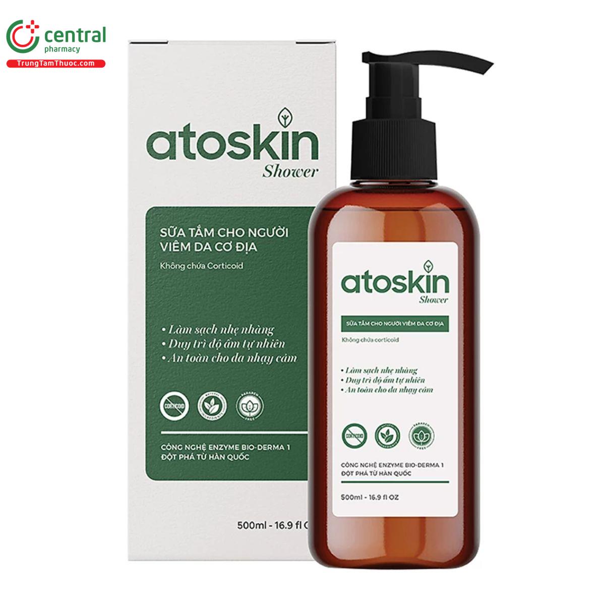 atoskin shower 500ml 1 B0246