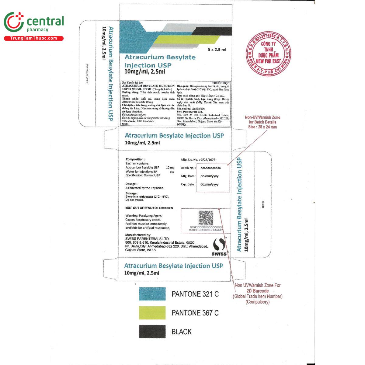 atracurium besylate injection usp 3 T8328 atracurium besylate injection usp 3 T8328