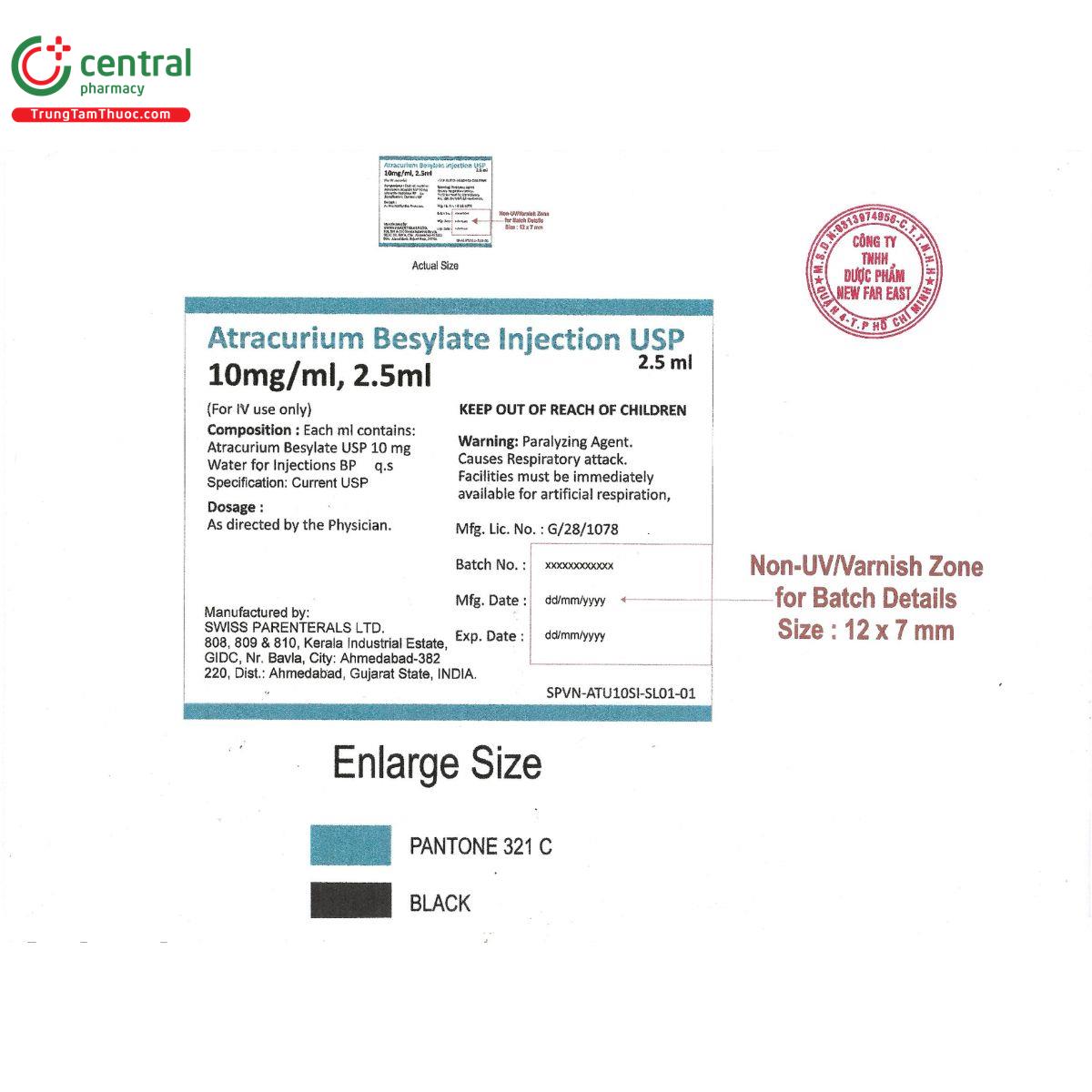 atracurium besylate injection usp 4 E1165 atracurium besylate injection usp 4 E1165