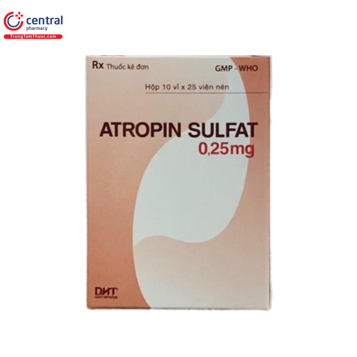 atropin sulfat 025 mg 8 I3714