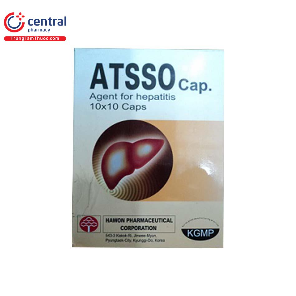 Thuốc Atsso Cap: Chỉ định, liều dùng và lưu ý sử dụng