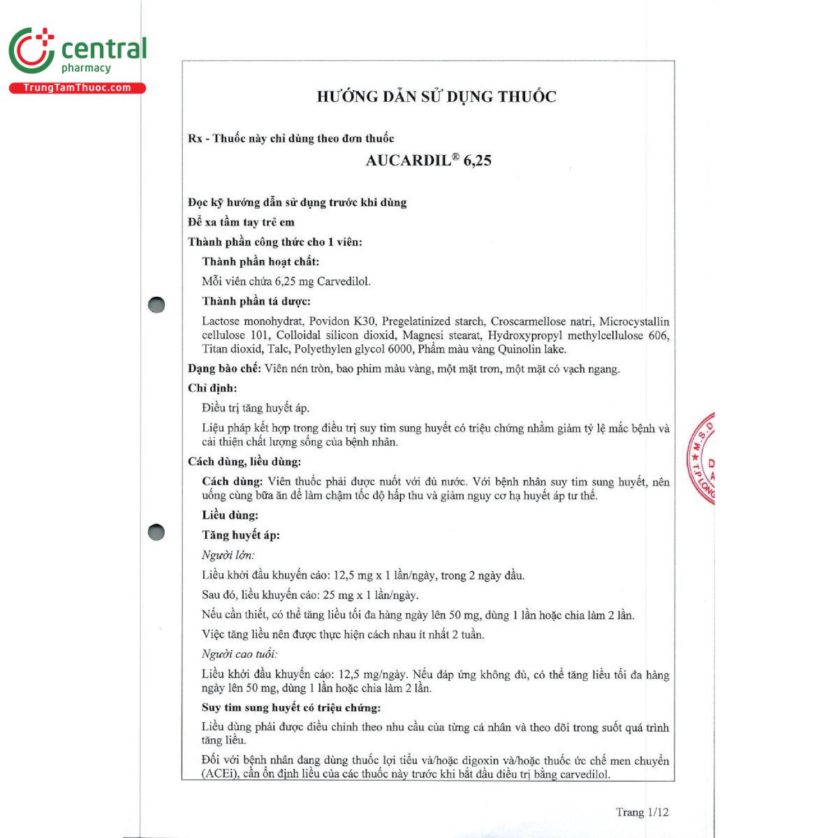 aucardil 625 3 V8482 aucardil 625 3 V8482