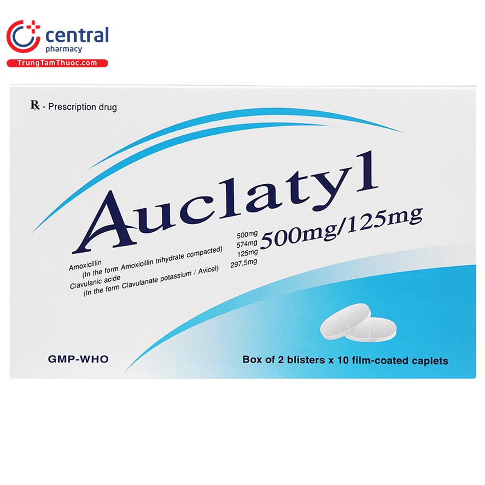 auclatyl 500 mg 125 mg 3 I3201