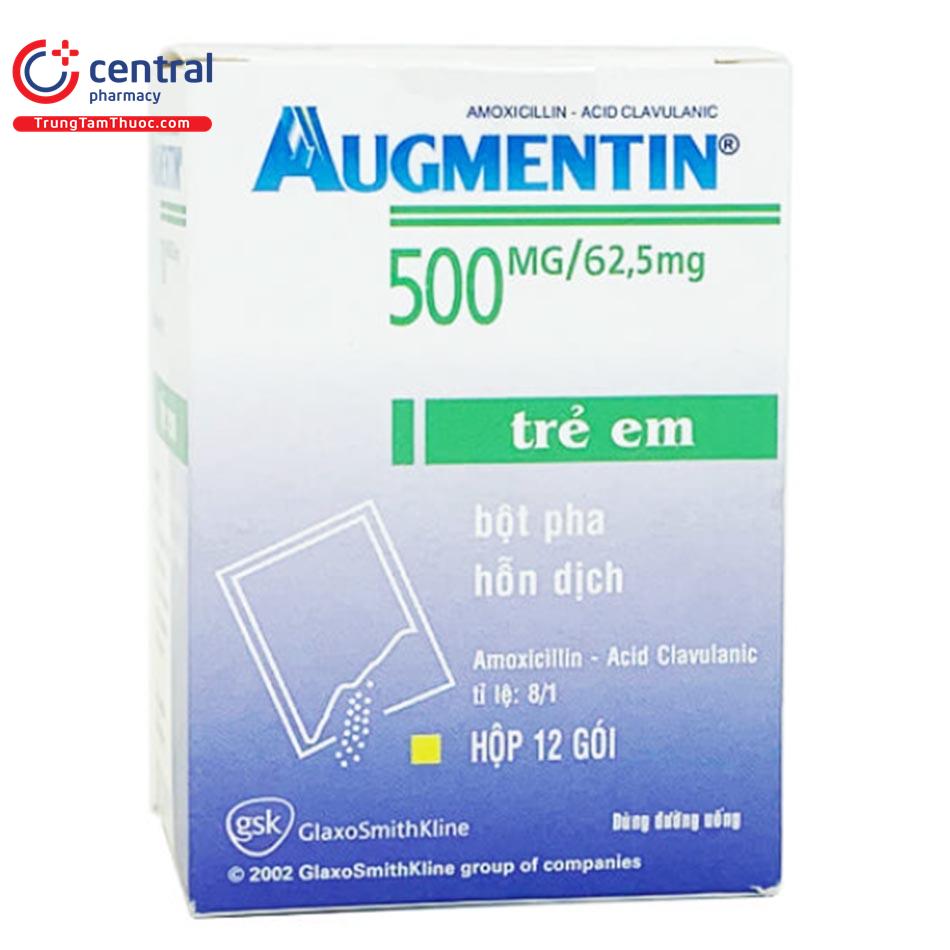 Thông Tin Về Thuốc Augmentin 500mg Dành Cho Trẻ Em