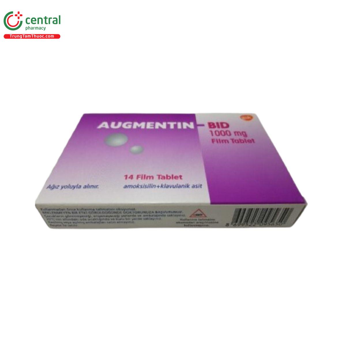 augmentin bid 1000mg 4 H2680