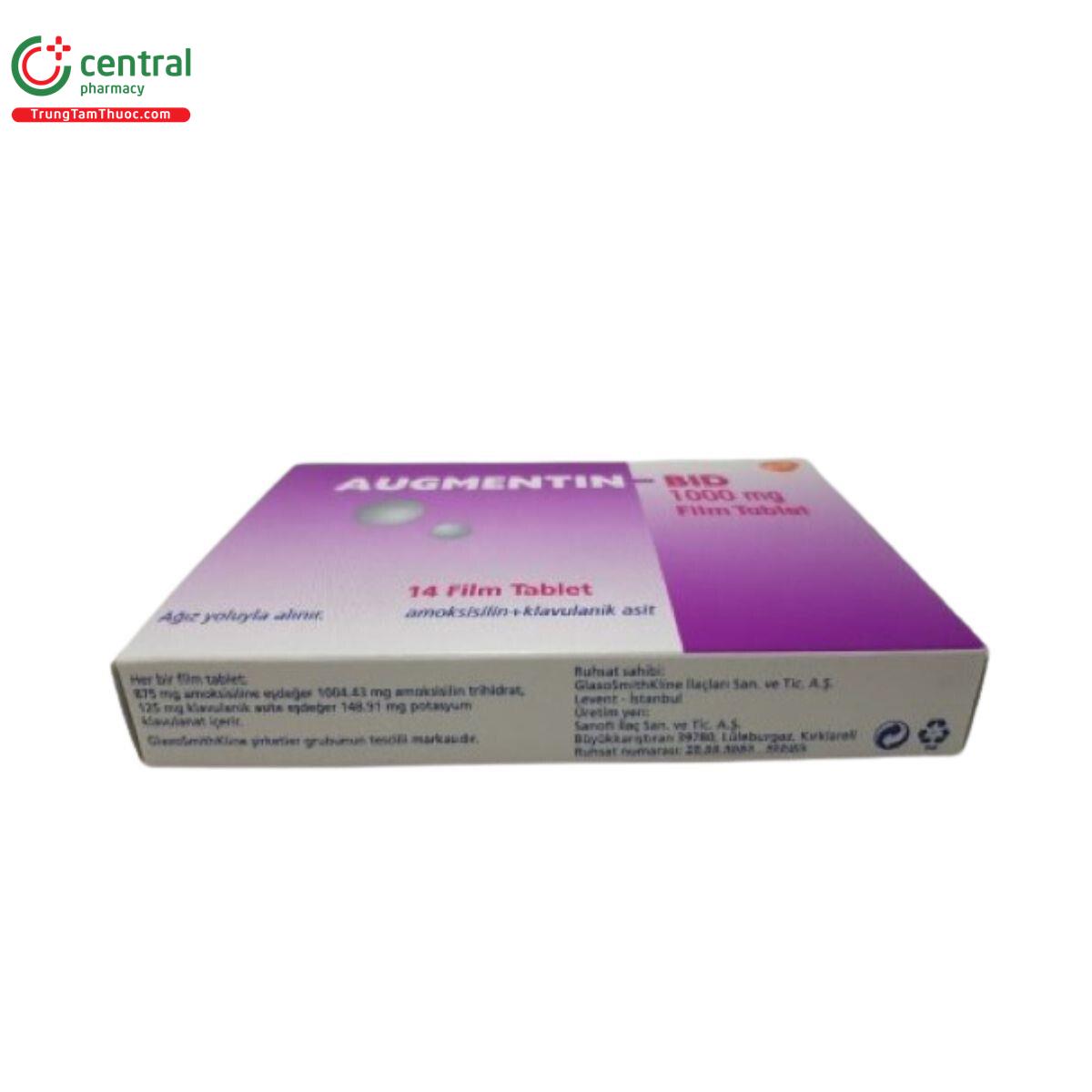 augmentin bid 1000mg 5 I3007