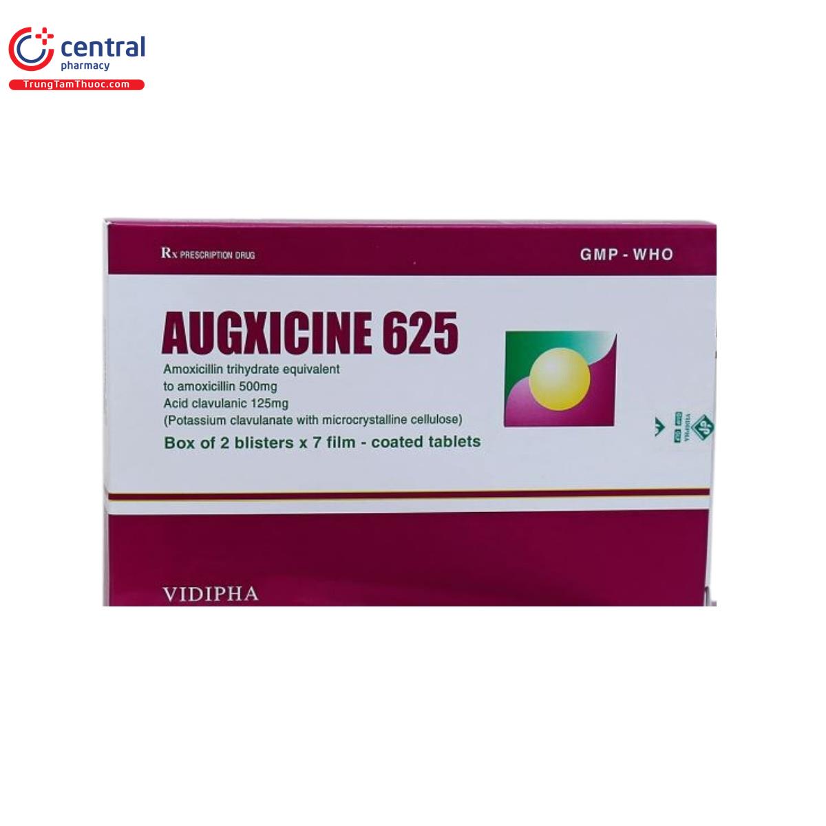 augxicine 625mg 1 S7854