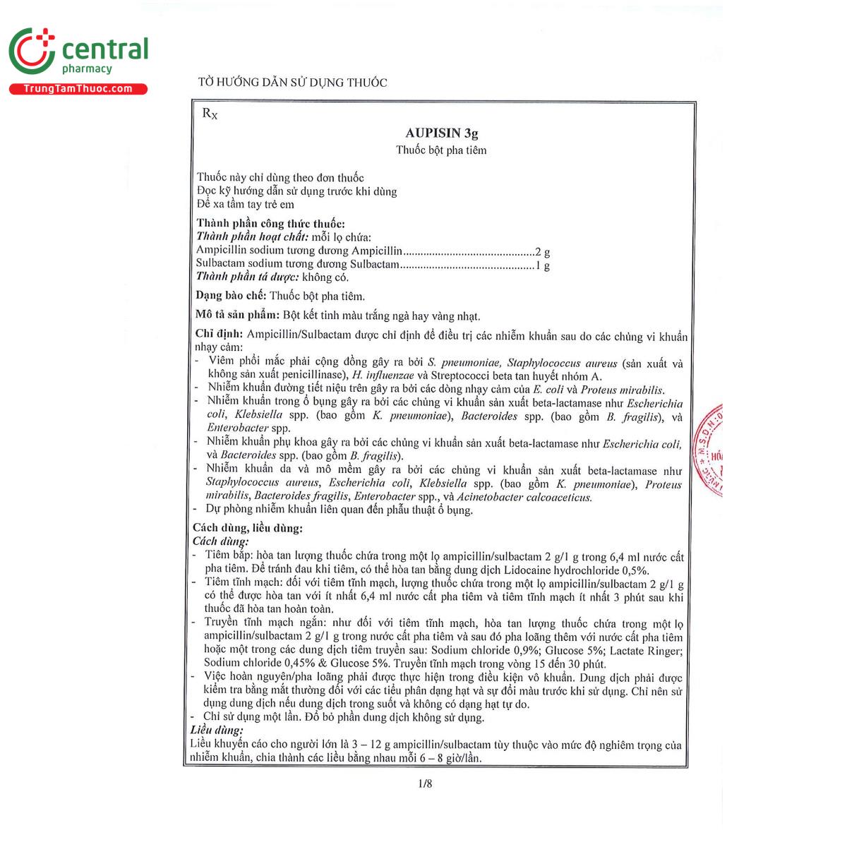 aupisin 3g 3 S7168 aupisin 3g 3 S7168