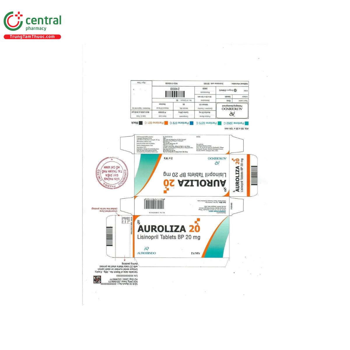auroliza 20mg 3 G2751 auroliza 20mg 3 G2751