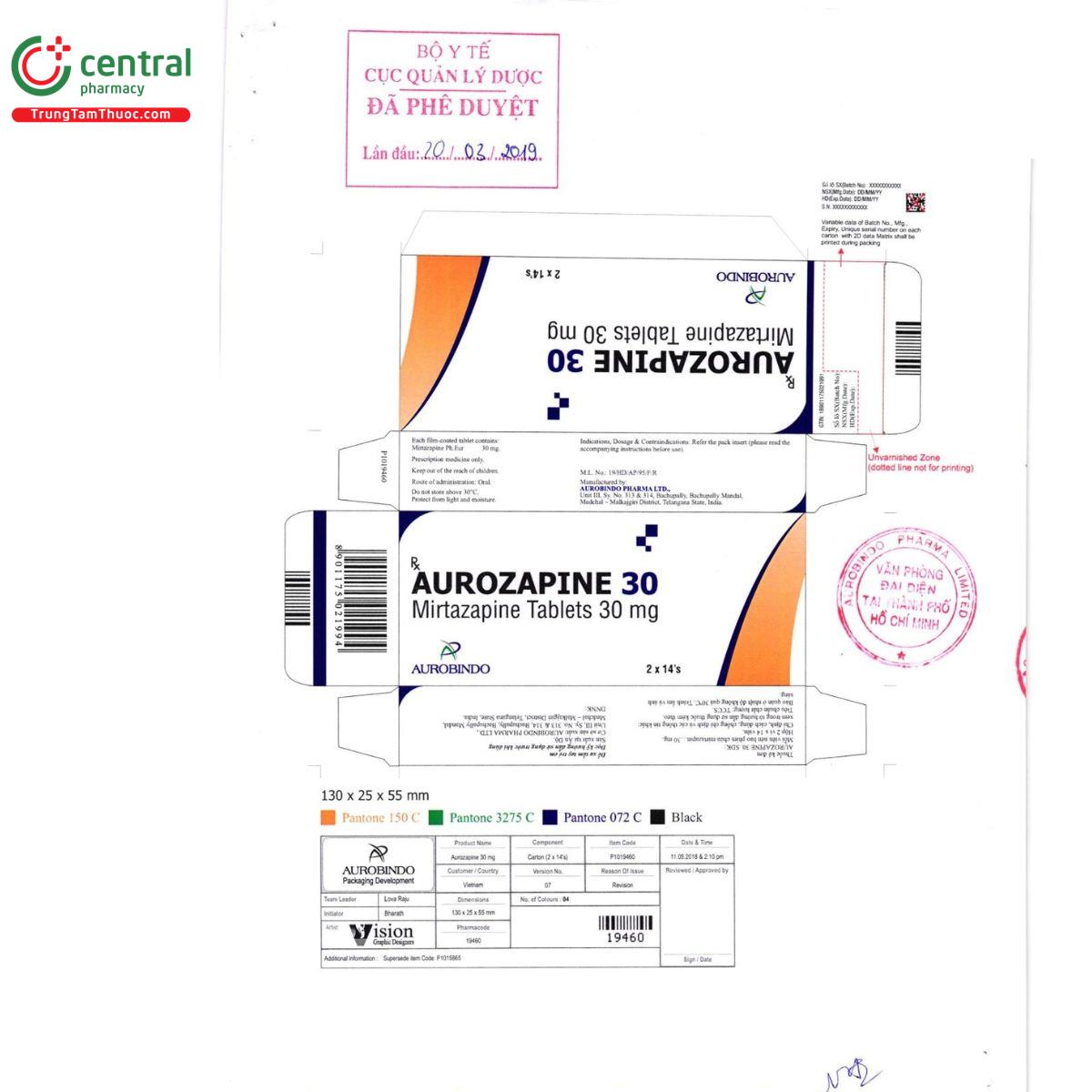 aurozapine 30 2 F2547 aurozapine 30 2 F2547