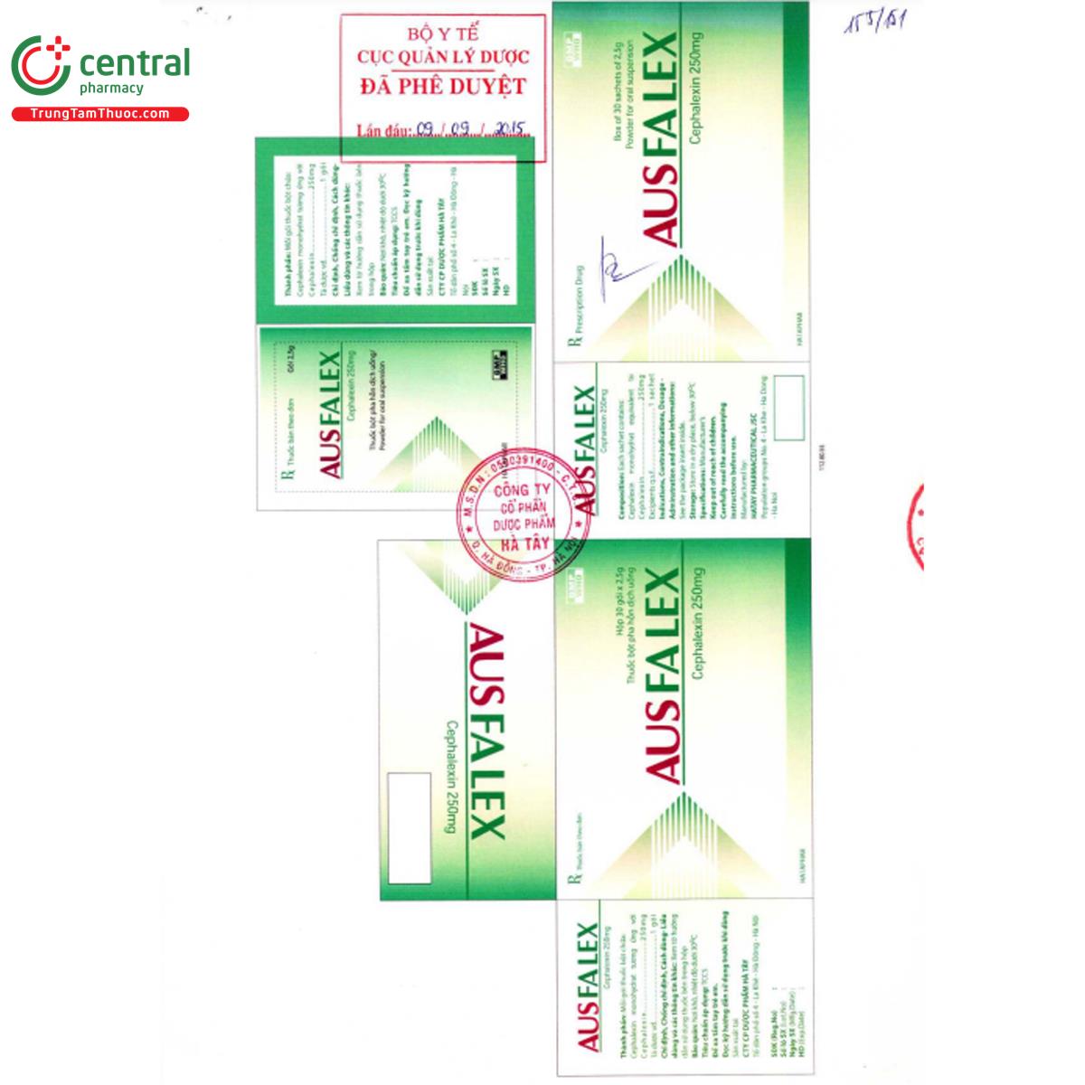 ausfalex 250mg 3 V8604 ausfalex 250mg 3 V8604