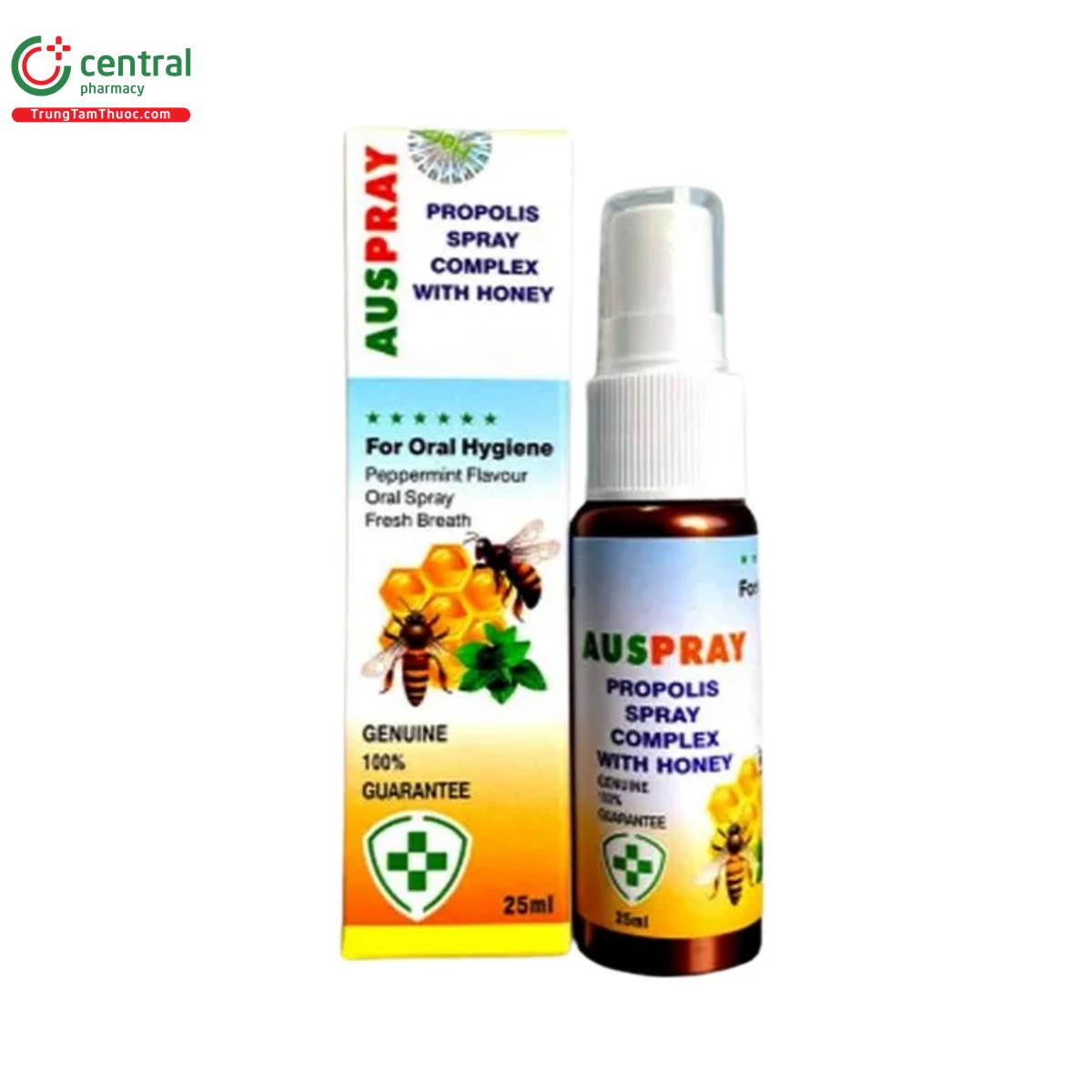 auspray propolis spray complex with honey 1 P6588