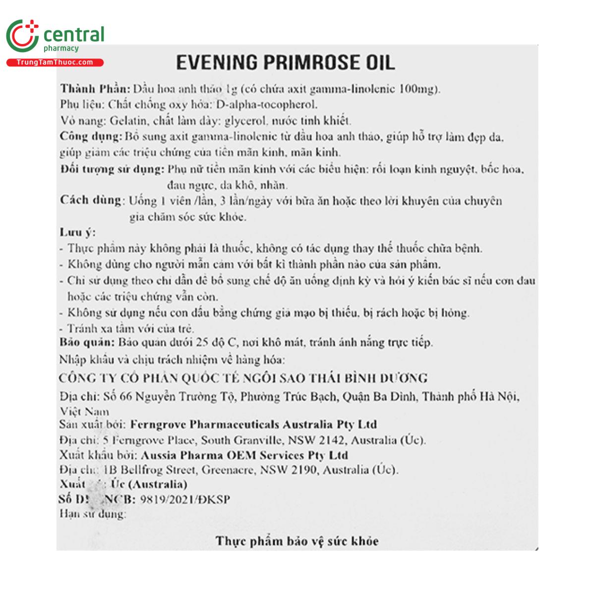 aussia evening primrose oil 2 F2361