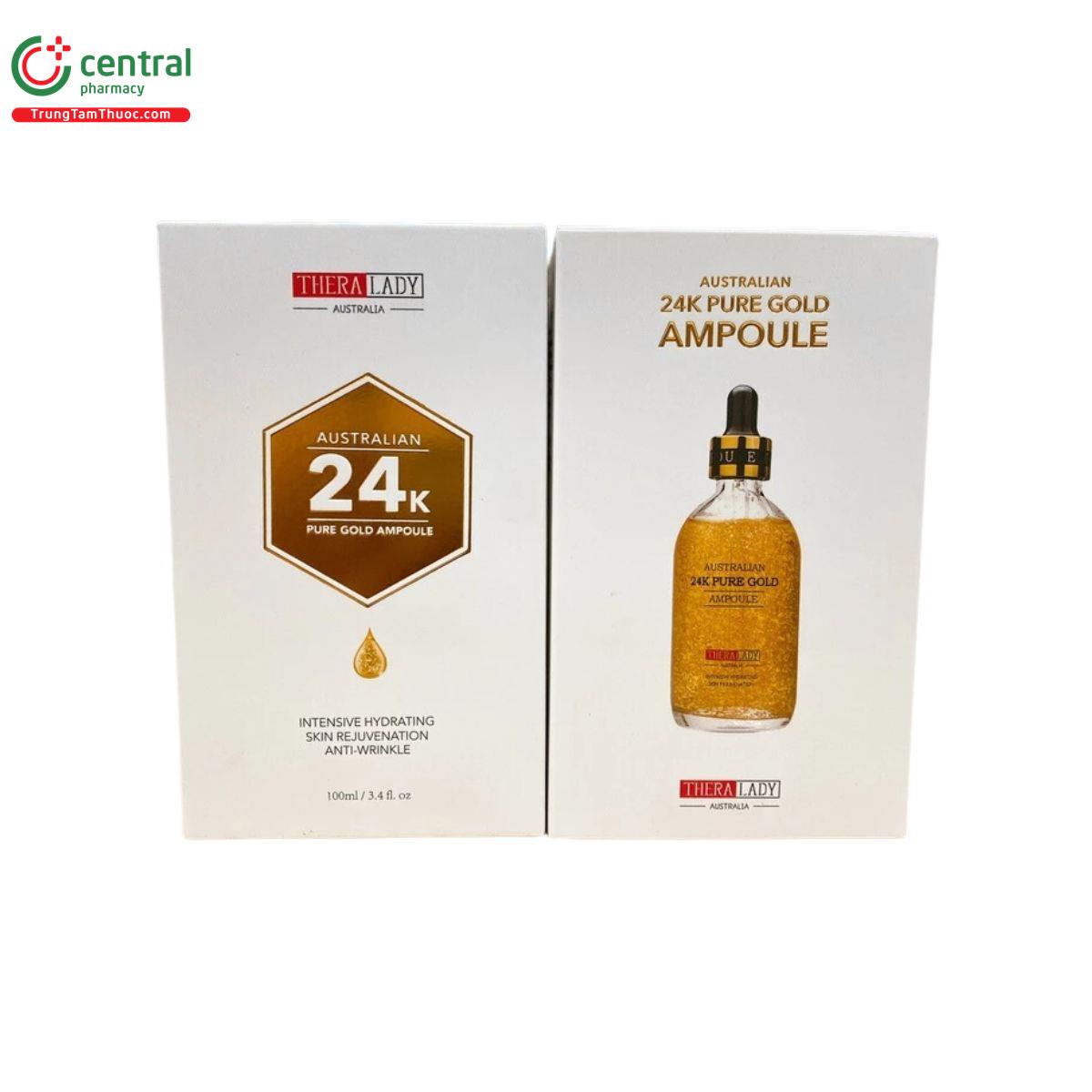 australia 24k pure gold ampoule 5 S7501