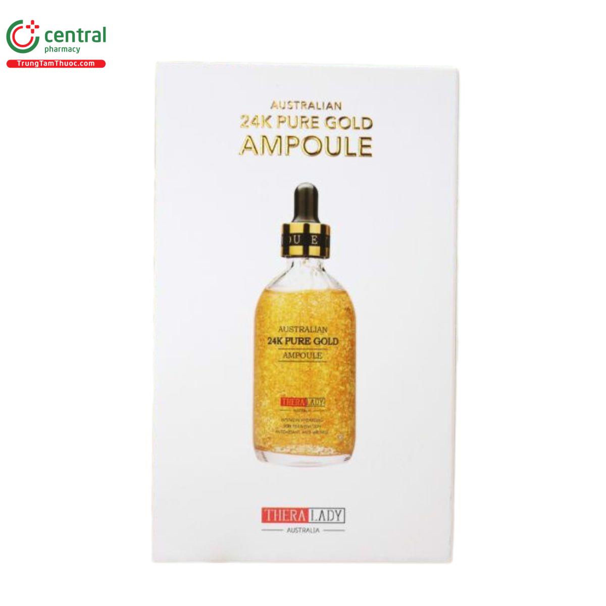 australia 24k pure gold ampoule 7 H3810