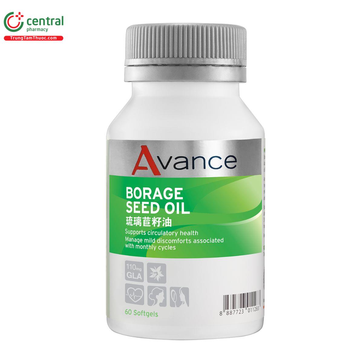 avance borage seed oil 1 V8273 avance borage seed oil 1 V8273