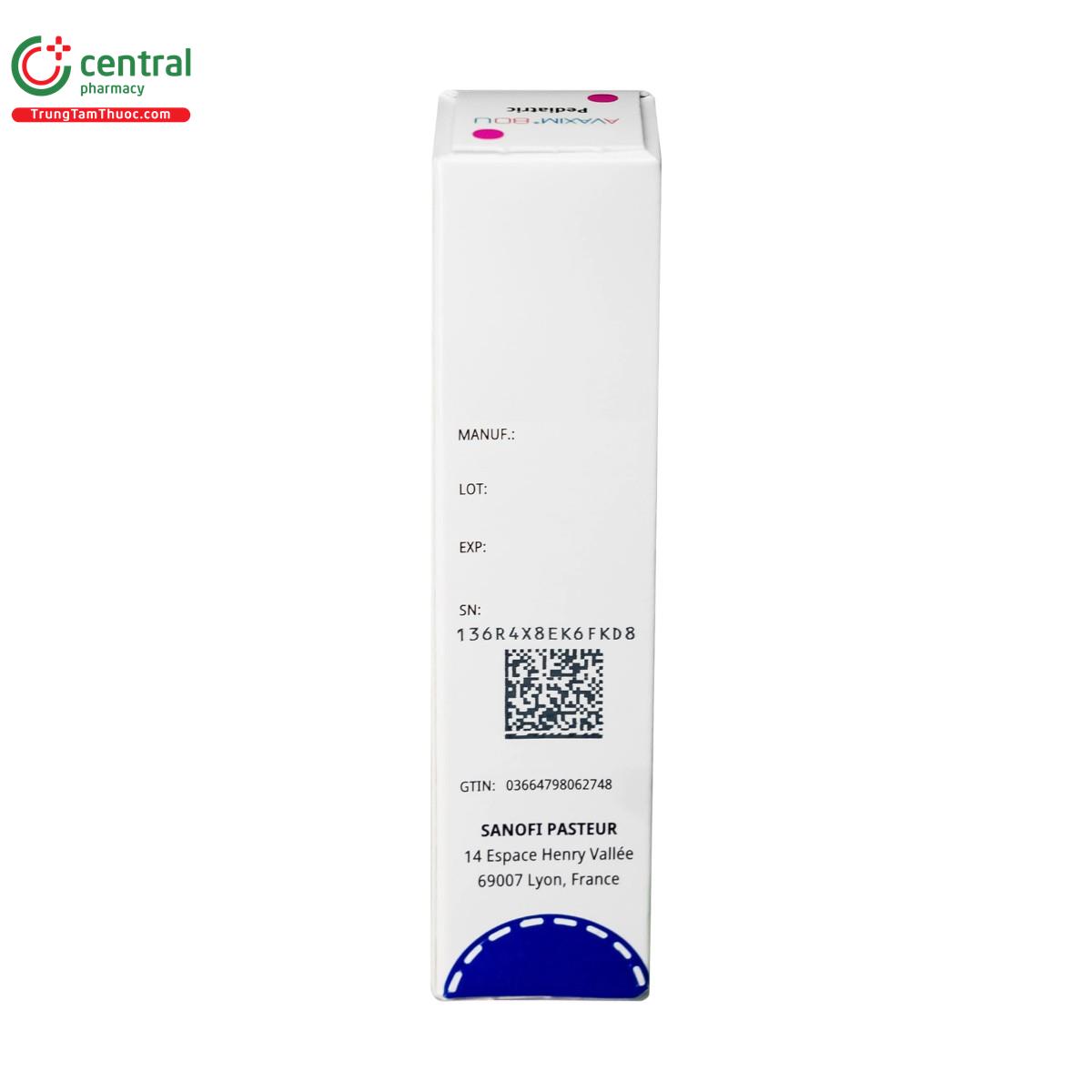 avaxim 80u pediatric 3 P6412