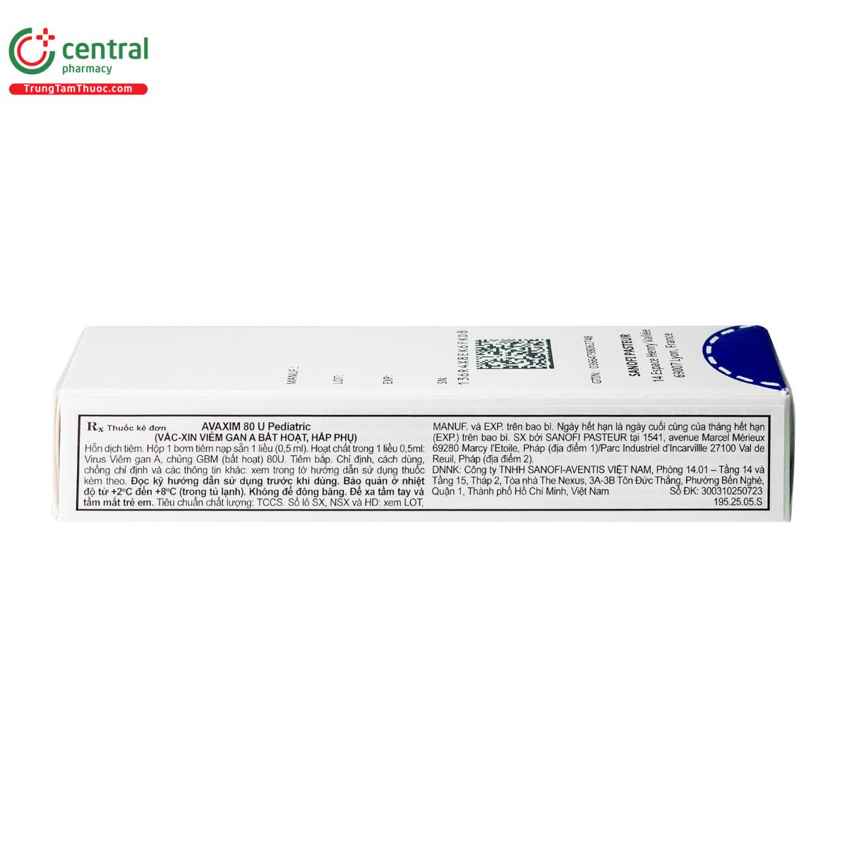 avaxim 80u pediatric 4 O5424