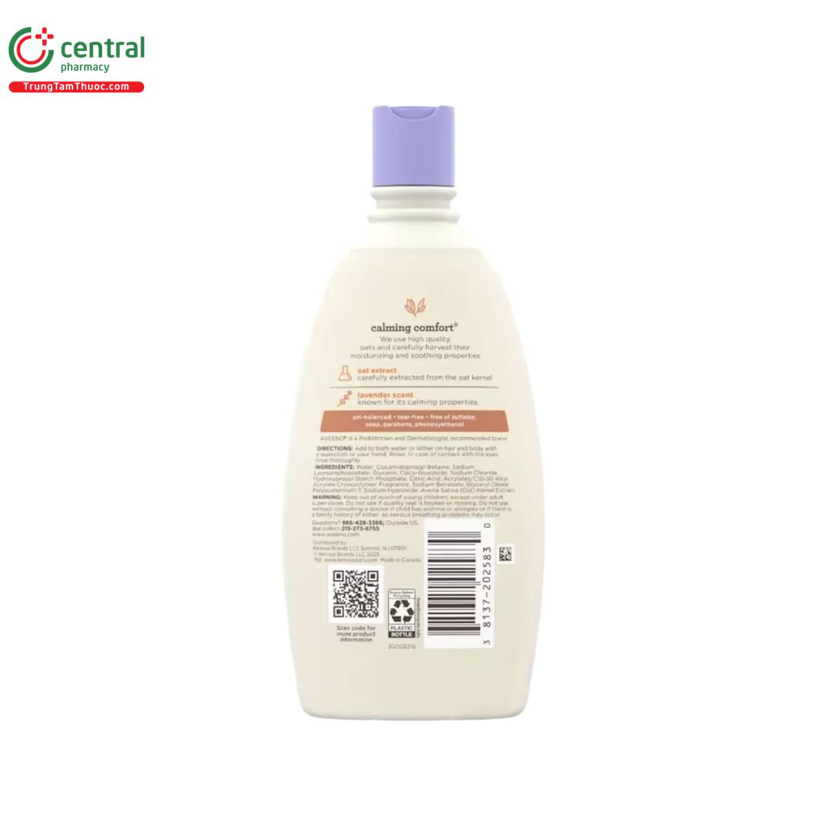 aveeno baby calming comfort bath 4 H3831