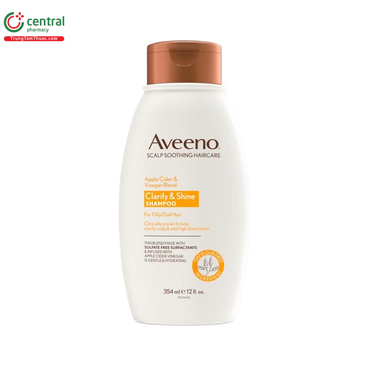 aveeno clarify shine shampoo 2 R6231