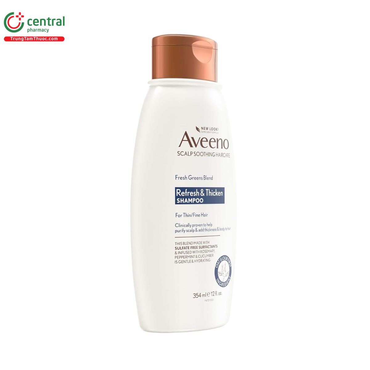 aveeno fresh greens blend refresh thicken shampoo 3 V8538 aveeno fresh greens blend refresh thicken shampoo 3 V8538