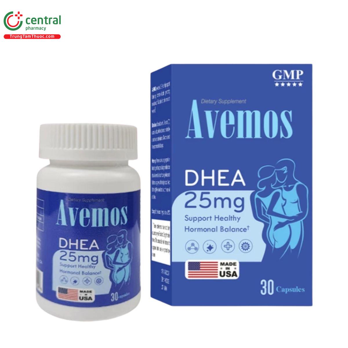 avemos dhea 25mg 1 O5533