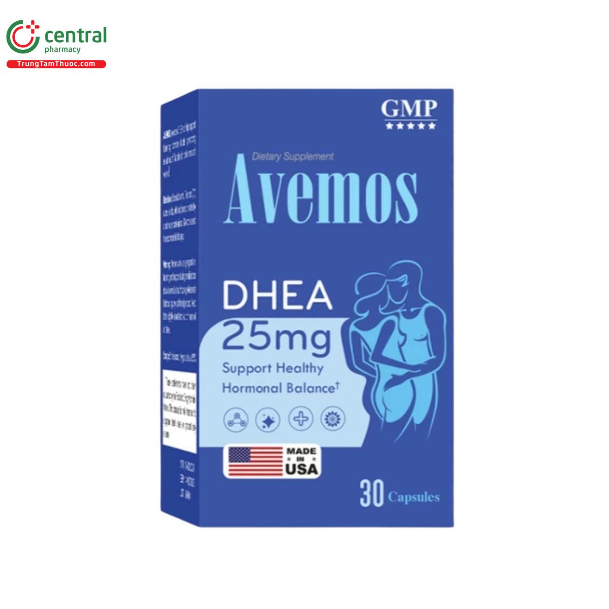 avemos dhea 25mg 2 H3786