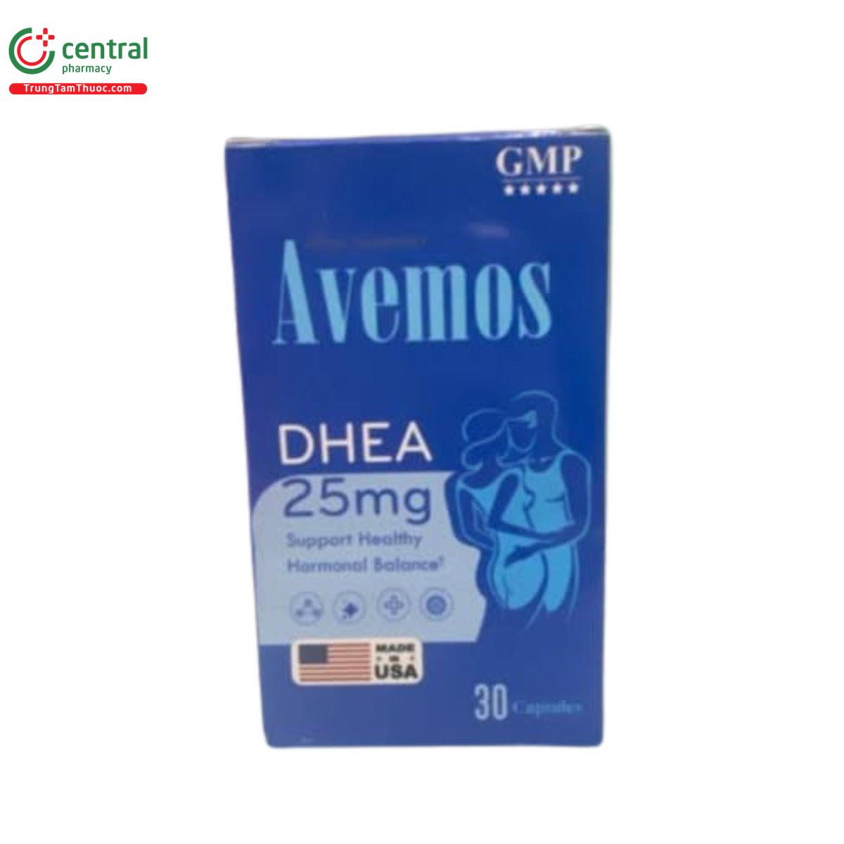 avemos dhea 25mg 3 A0150