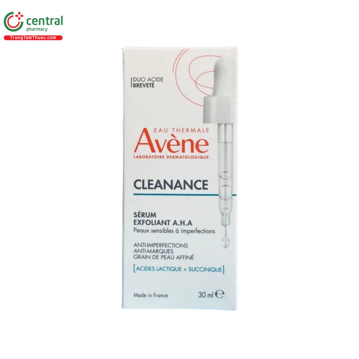 avene cleanance aha exfoliating serum 4 M5182