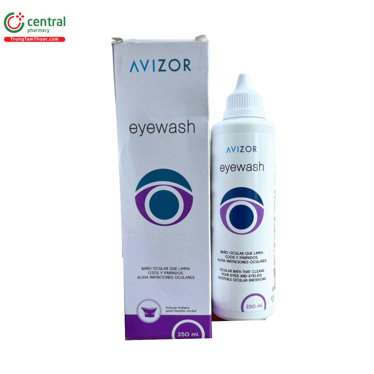 avizor eyewash 250ml 4 O5742