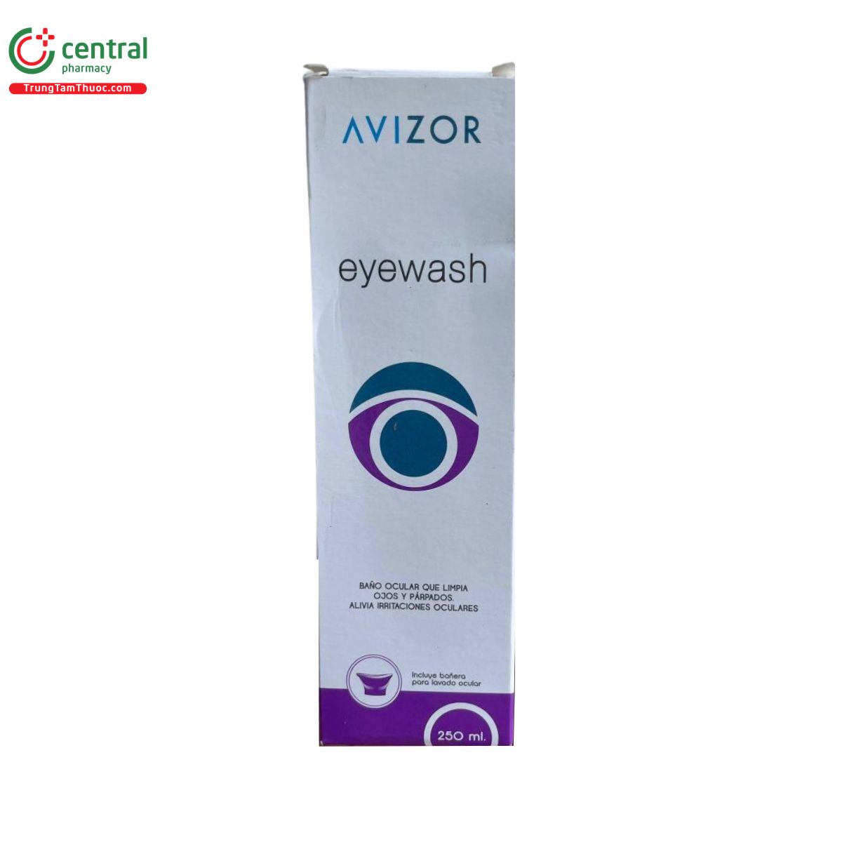 avizor eyewash 250ml 5 T8401