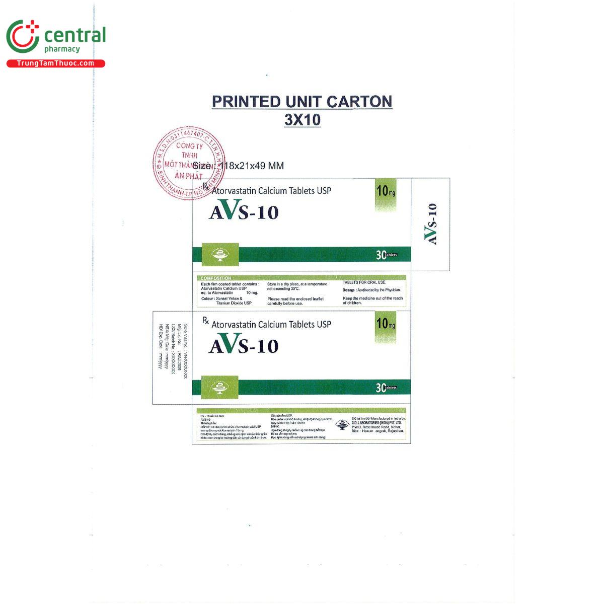 avs 10 2 M5428