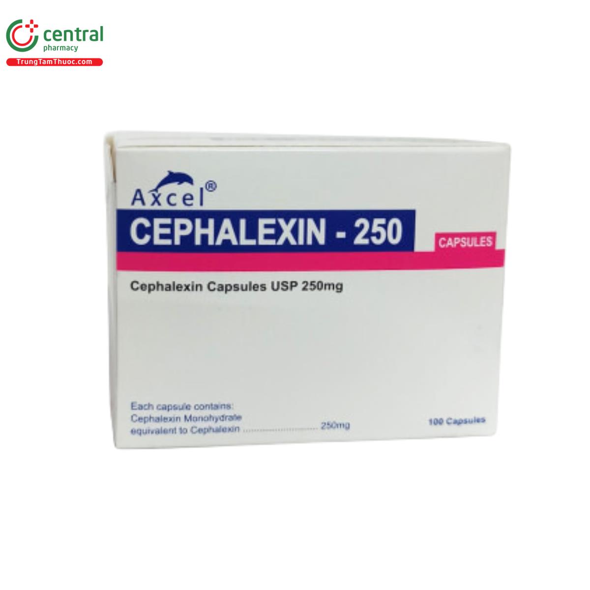 axcel cephalexin 250 capsules 1 M5402