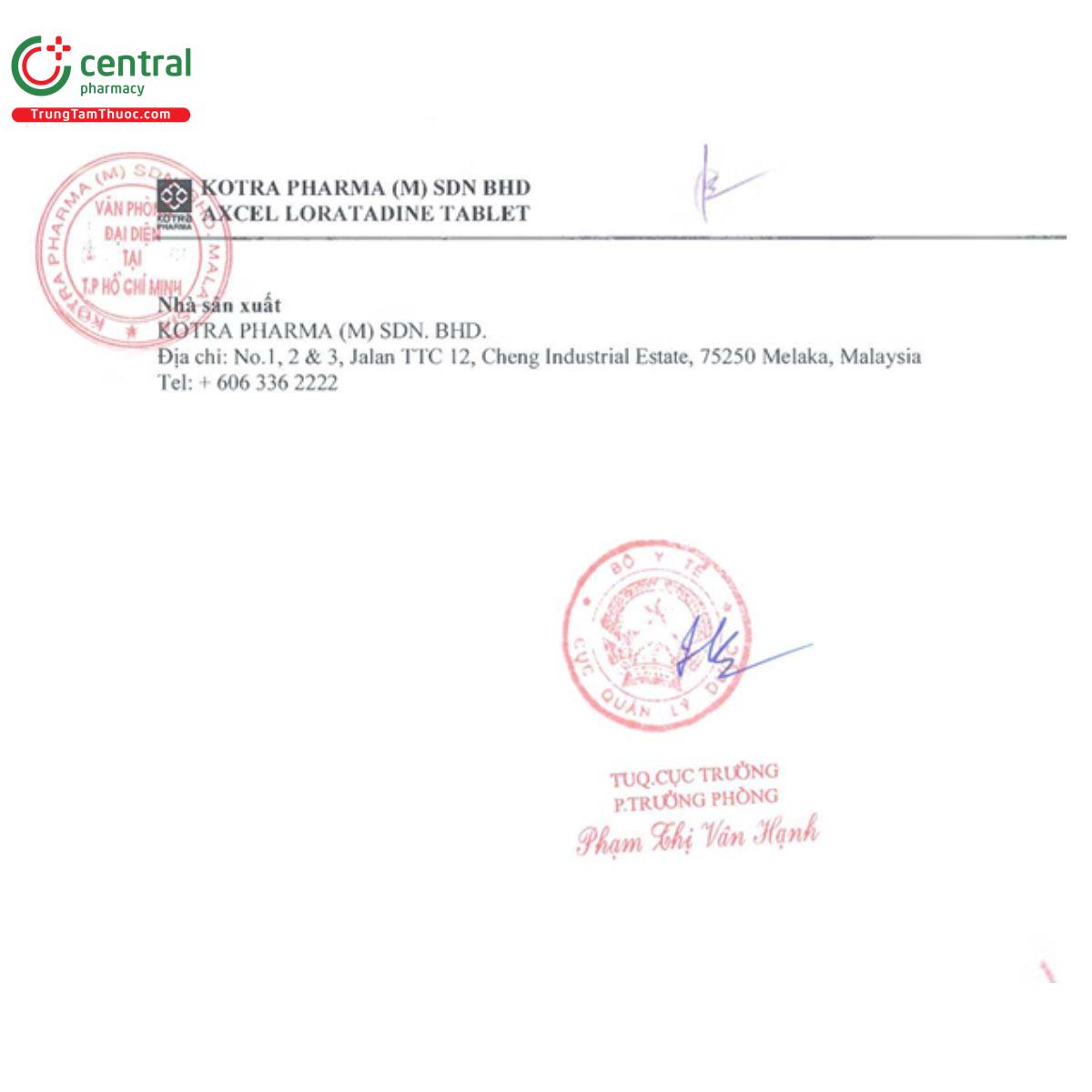 axcel loratadine tablet 1 A0881 axcel loratadine tablet 1 A0881