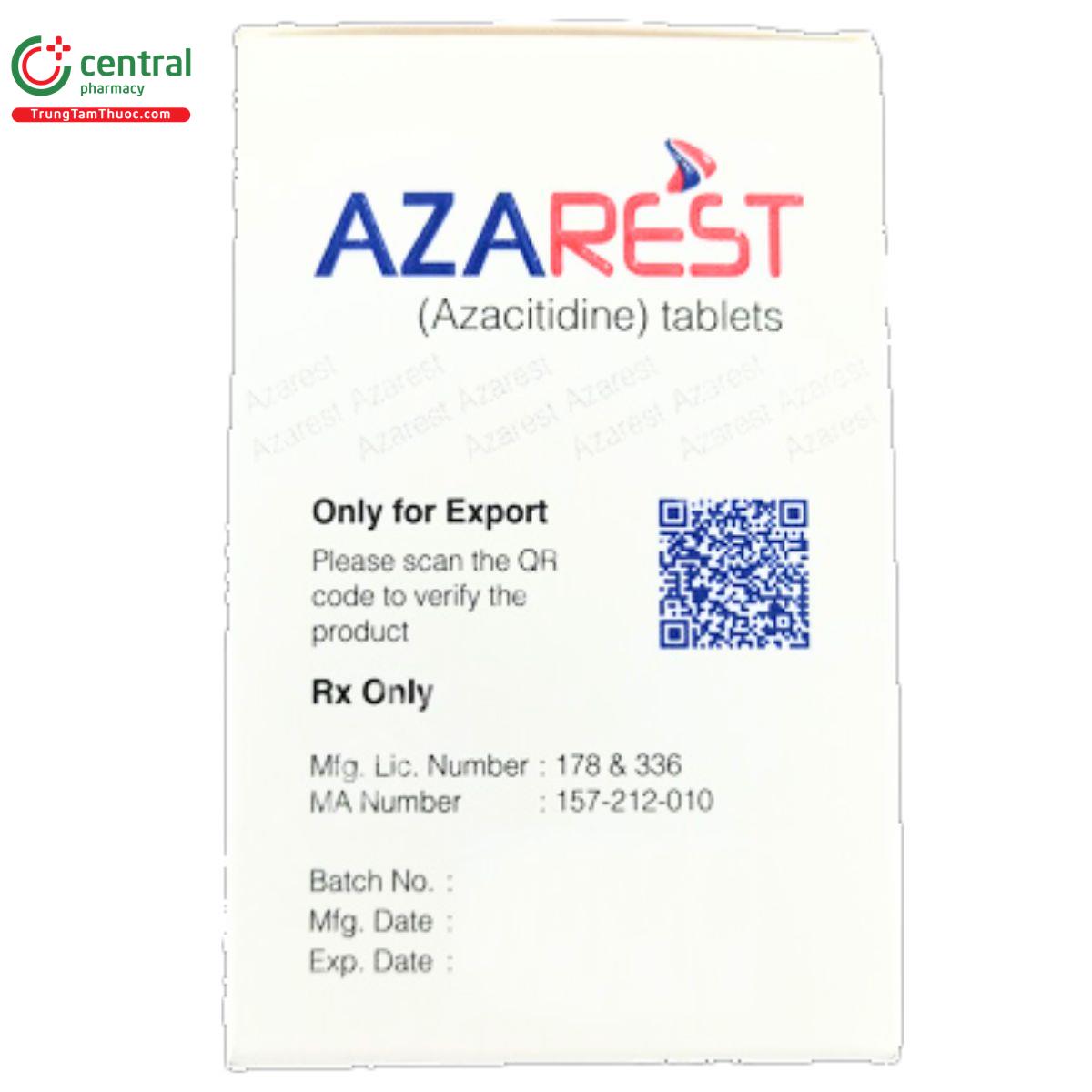 azarest 300mg 4 C1312