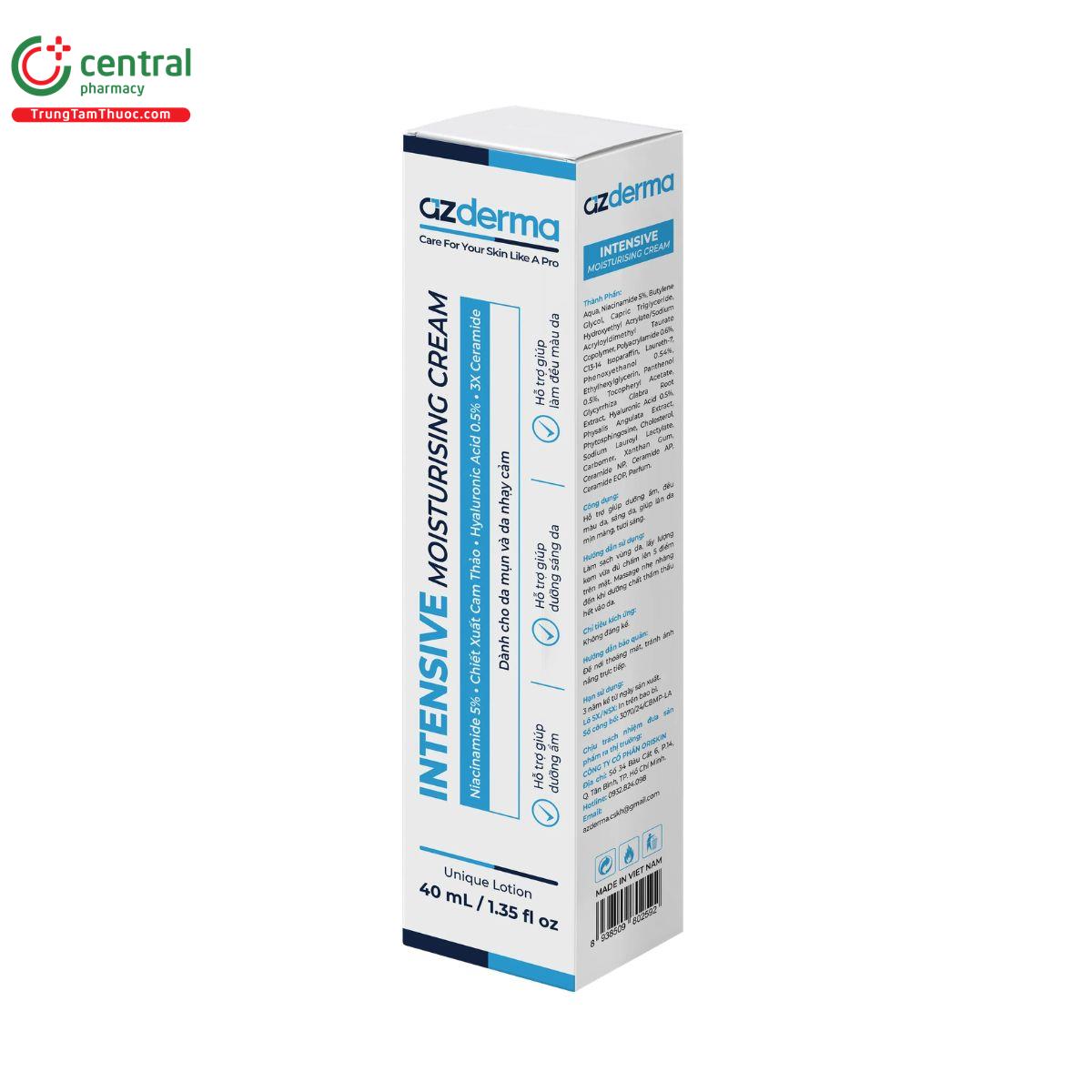 azderma intensive moisturising cream 3 J3208 azderma intensive moisturising cream 3 J3208